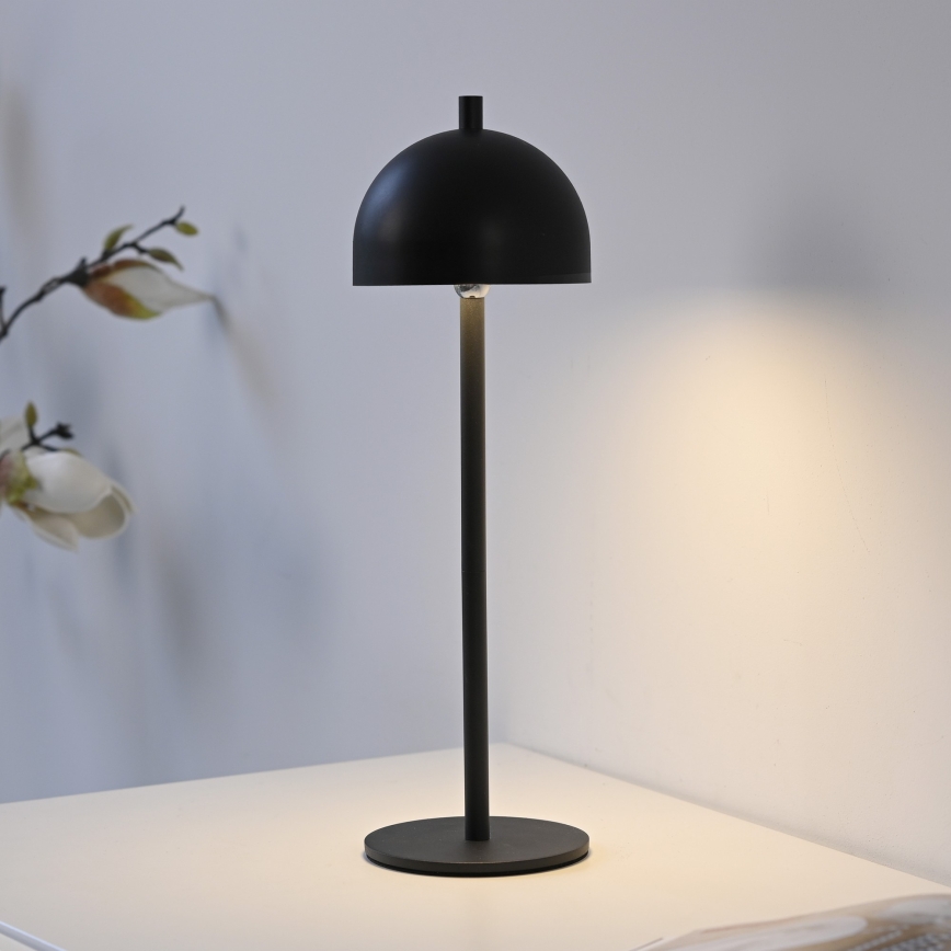 Schöner Wohnen 19244-18 - Димируема сензорна презареждаема външна настолна лампа BELLIS LED/2,5W/5V 2600 mAh IP54 черна