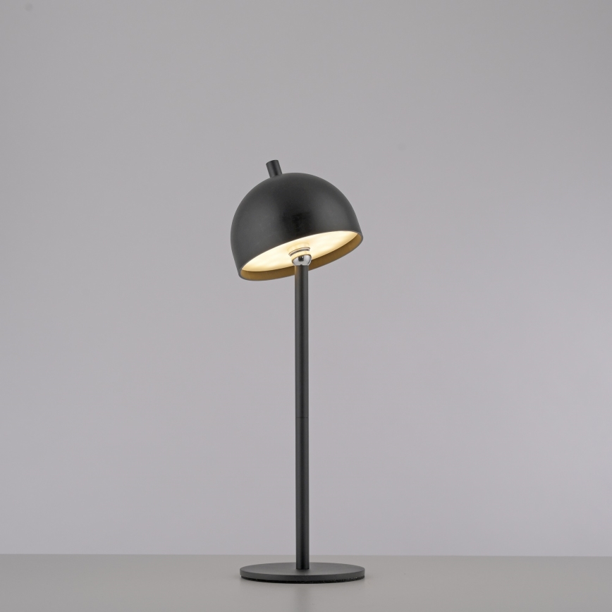 Schöner Wohnen 19244-18 - Димируема сензорна презареждаема външна настолна лампа BELLIS LED/2,5W/5V 2600 mAh IP54 черна