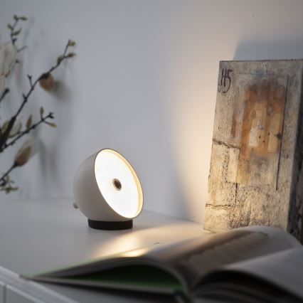 Schöner Wohnen 19244-39 - LED димируема сензорна презареждаема външна настолна лампа BELLIS LED/2,5W/5V 2600 mAh IP54 сива