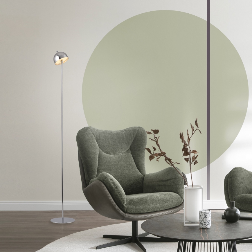 Schöner Wohnen 19245-17 - LED димируема сензорна зареждаема външна подова лампа BELLIS LED/2,5W/5V 2600 mAh IP54 лъскав хром