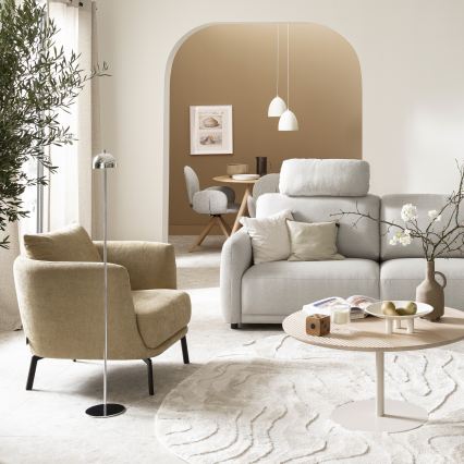 Schöner Wohnen 19245-17 - LED димируема сензорна зареждаема външна подова лампа BELLIS LED/2,5W/5V 2600 mAh IP54 лъскав хром