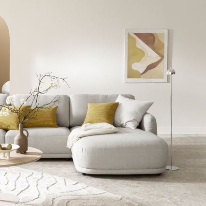 Schöner Wohnen 19245-17 - LED димируема сензорна зареждаема външна подова лампа BELLIS LED/2,5W/5V 2600 mAh IP54 лъскав хром