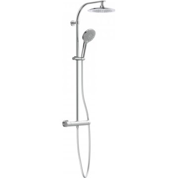 Schütte 60046 - Душ комплект с термостатен смесител MADURA FRESH, лъскав хром