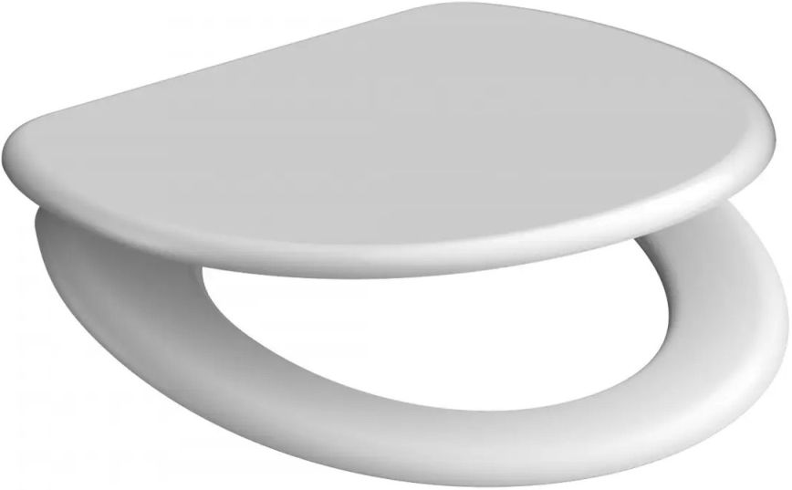 Schütte 82100-A - Тоалетна седалка, бяла, с механизъм за меко затваряне, от дуропласт