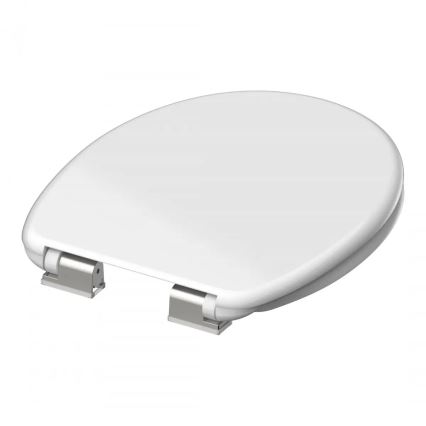 Schütte 82100-A - Тоалетна седалка, бяла, с механизъм за меко затваряне, от дуропласт