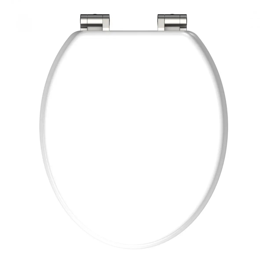 Schütte 84100-A - Тоалетна седалка WHITE SoftClose, MDF, дърво