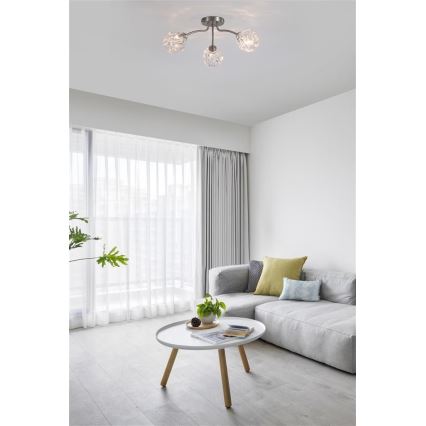 Searchlight - Плафон ASTRAL 3xG9/33W/230V матов хром