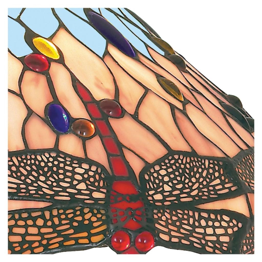 Searchlight - Tiffany полилей висящ ВОДНО КОНЧЕ 1xE27/60W/230V