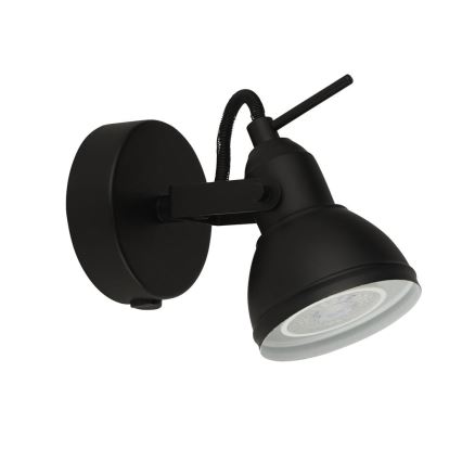Searchlight - Стенен спот FOCUS 1xGU10/50W/230V черен
