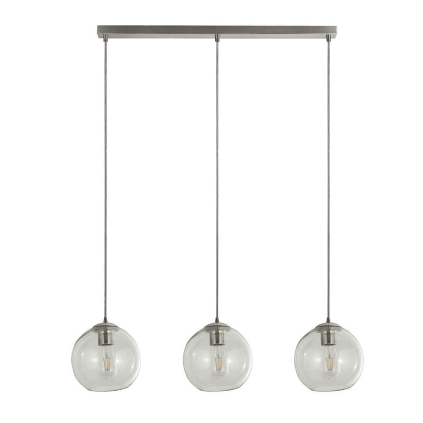 Searchlight - Пендел PENDANT 3xE27/40W/230V матов хром