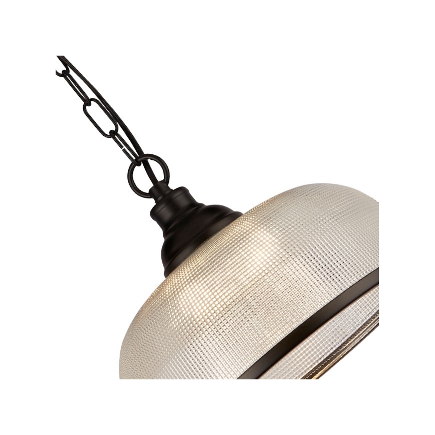 Searchlight - Пендел BISTRO 1xE27/60W/230V черен