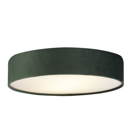 Searchlight - Таванно осветително тяло DRUM 3xE27/60W/230V зелено