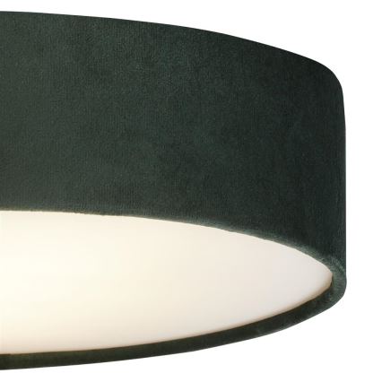 Searchlight - Таванно осветително тяло DRUM 3xE27/60W/230V зелено