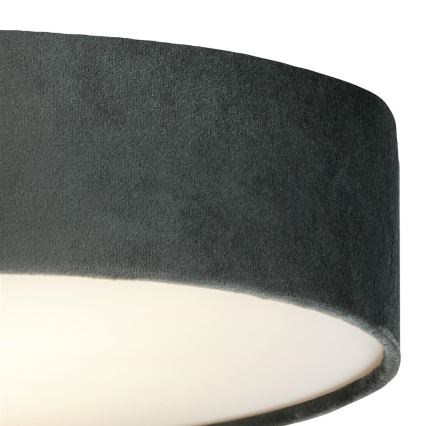 Searchlight - Таванно осветително тяло DRUM 3xE27/60W/230V сиво