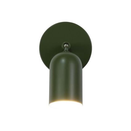 Searchlight - LED димируема акумулаторна стенна лампа CONE LED/1,5W/5V зелена
