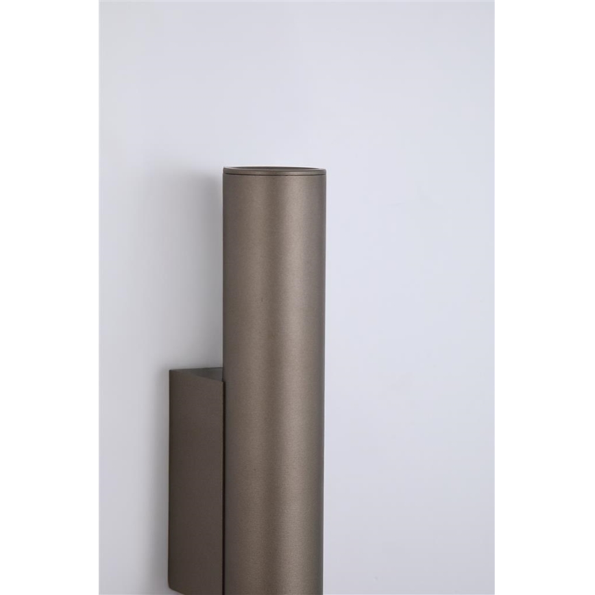 Searchlight - Стенно осветително тяло BEACON 2xGU10/10W/230V кафяво