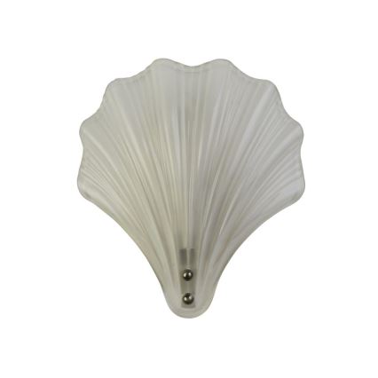 Searchlight - Бял стенен аплик SHELL 1xG9/7W/230V