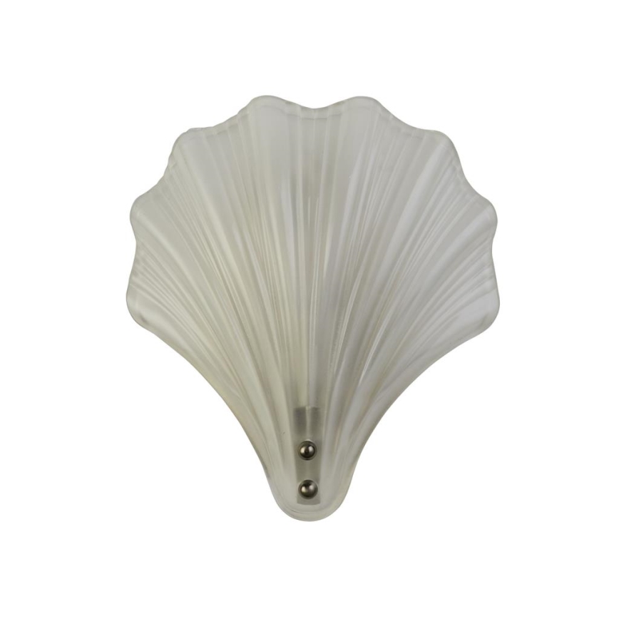 Searchlight - Бял стенен аплик SHELL 1xG9/7W/230V