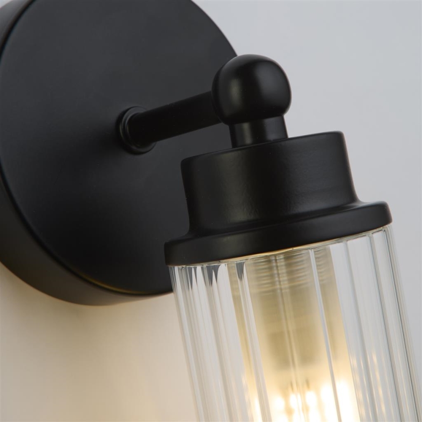Searchlight - Стенно осветително тяло за баня IMPERIAL 1xG9/7W/230V IP44 черно