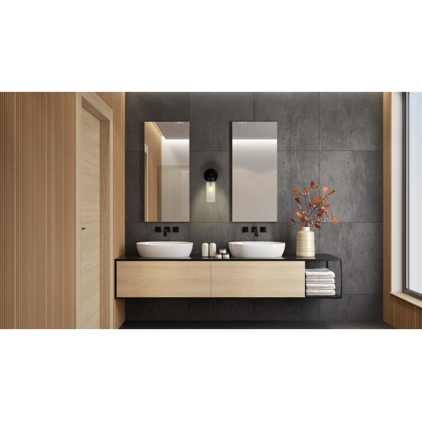 Searchlight - Настенно осветително тяло IMPERIAL 1xG9/7W/230V черно