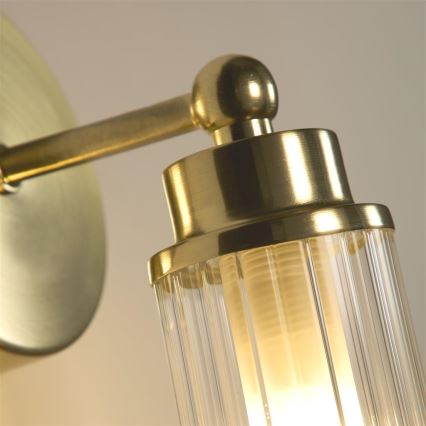 Searchlight - Стенно осветително тяло за баня IMPERIAL 1xG9/7W/230V IP44 месинг