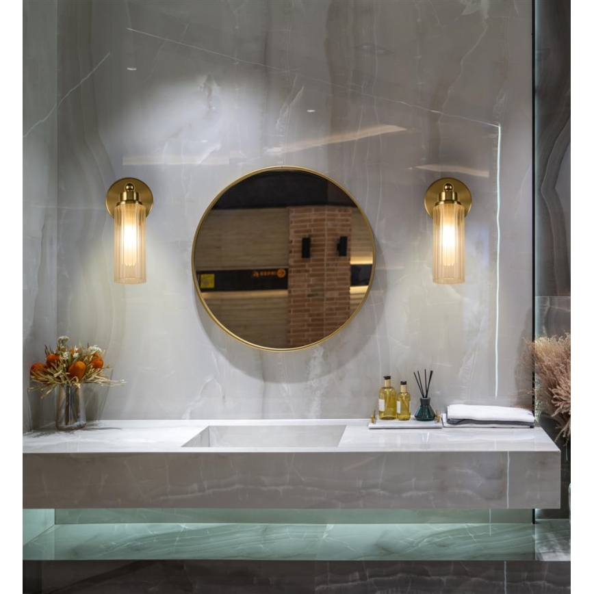 Searchlight - Стенно осветително тяло IMPERIAL 1xG9/7W/230V месинг