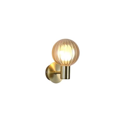 Searchlight - Стенно осветително тяло LUMINSPHERE 1xG9/7W/230V месинг