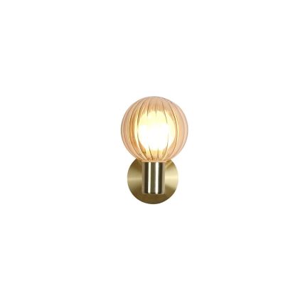 Searchlight - Стенно осветително тяло LUMINSPHERE 1xG9/7W/230V месинг