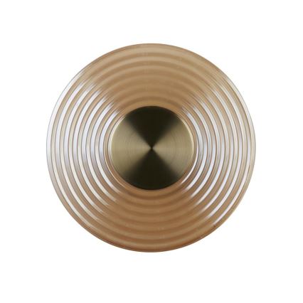 Searchlight - Димируемо LED стенено осветително тяло CLEO LED/9,4W/230V месинг