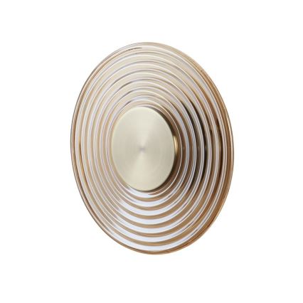 Searchlight - Димируемо LED стенено осветително тяло CLEO LED/9,4W/230V месинг