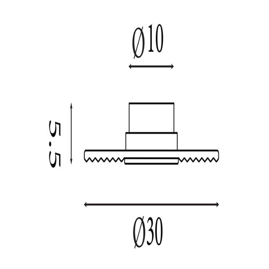 Searchlight - LED димируемо стеннo осветително тяло CLEO LED/9,4W/230V сиво