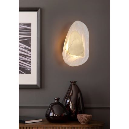 Searchlight - LED настенно осветително тяло DESTINY LED/8W/230V месинг