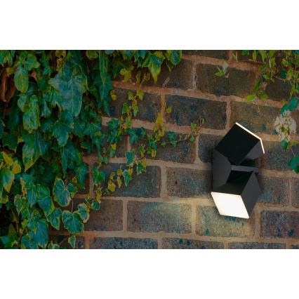 Searchlight - LED външно стенено осветително тяло MONTANA 2xLED/6W/230V IP44