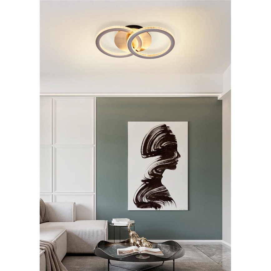 Searchlight - LED димируема таванна лампа SPECS LED/24W/230V 3000K 25x42,5 cm