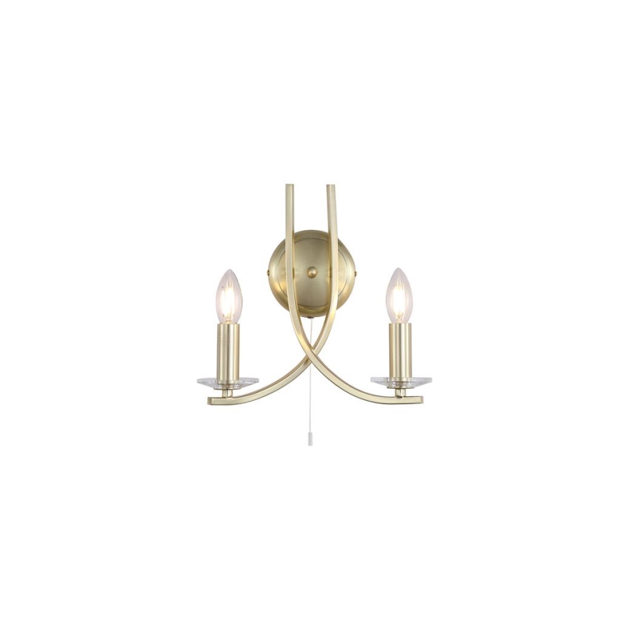 Searchlight - Настенен аплик ASCONA 2xE14/60W/230V