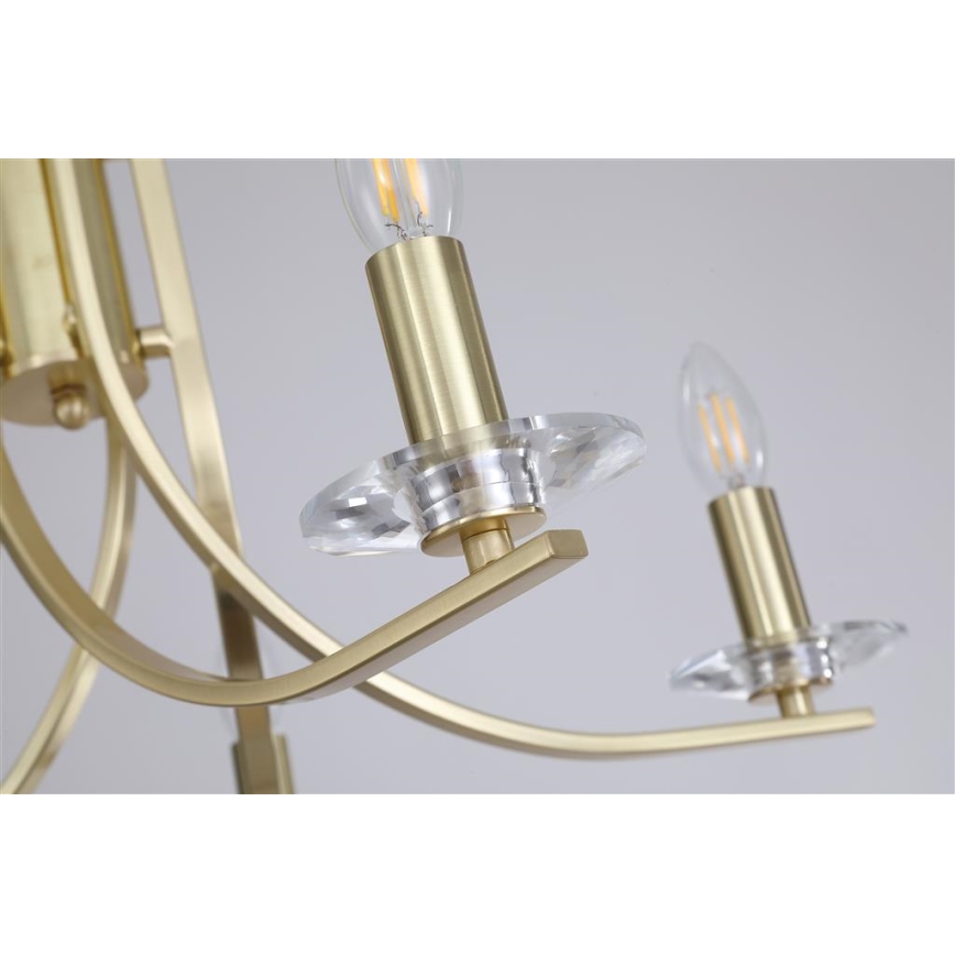 Searchlight - Полилей на верига ASCONA 5xE14/60W/230V