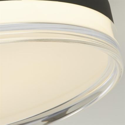 Searchlight - LED таванно осветително тяло CYPRUS LED/21W/230V Ø 30 см, черно