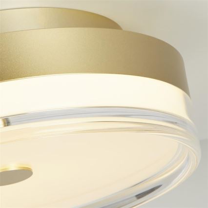 Searchlight - LED таванно осветително тяло CYPRUS LED/21W/230V, диаметър 30 см, златисто