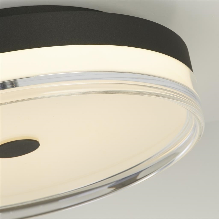 Searchlight - LED таванно осветително тяло CYPRUS LED/29W/230V Ø 40 cm черно