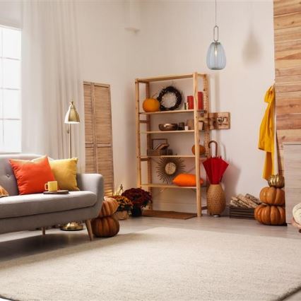 Searchlight - Висящ полилей ELIXIR 1xE27/60W/230V прозрачен