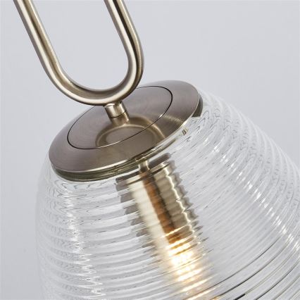 Searchlight - Висящ полилей ELIXIR 1xE27/60W/230V прозрачен