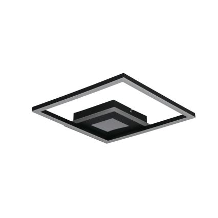 Searchlight - Димируемо таванно осветително тяло QUADRATE LED/24W/230V 36x36 cm черно