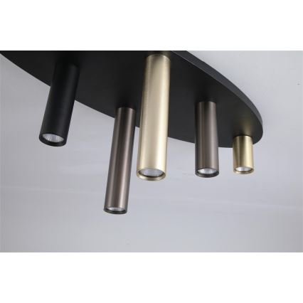 Searchlight - Таванно осветително тяло TUBES 6xGU10/10W/230V 80x30 cm