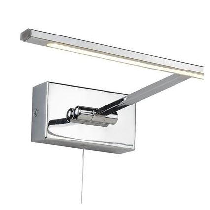 Searchlight - LED Лампа за картина LED/7,7W/230V лъскав хром