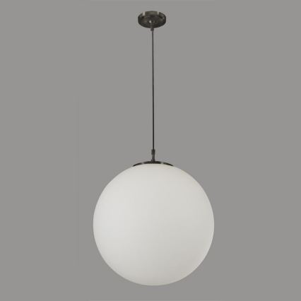Searchlight 6088 - Висящ полилей ATOM 1xE27/60W/230V бял/черен