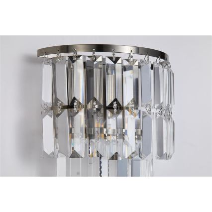 Searchlight - Стенен аплик за баня EMPIRE 2xE14/7W/230V IP44