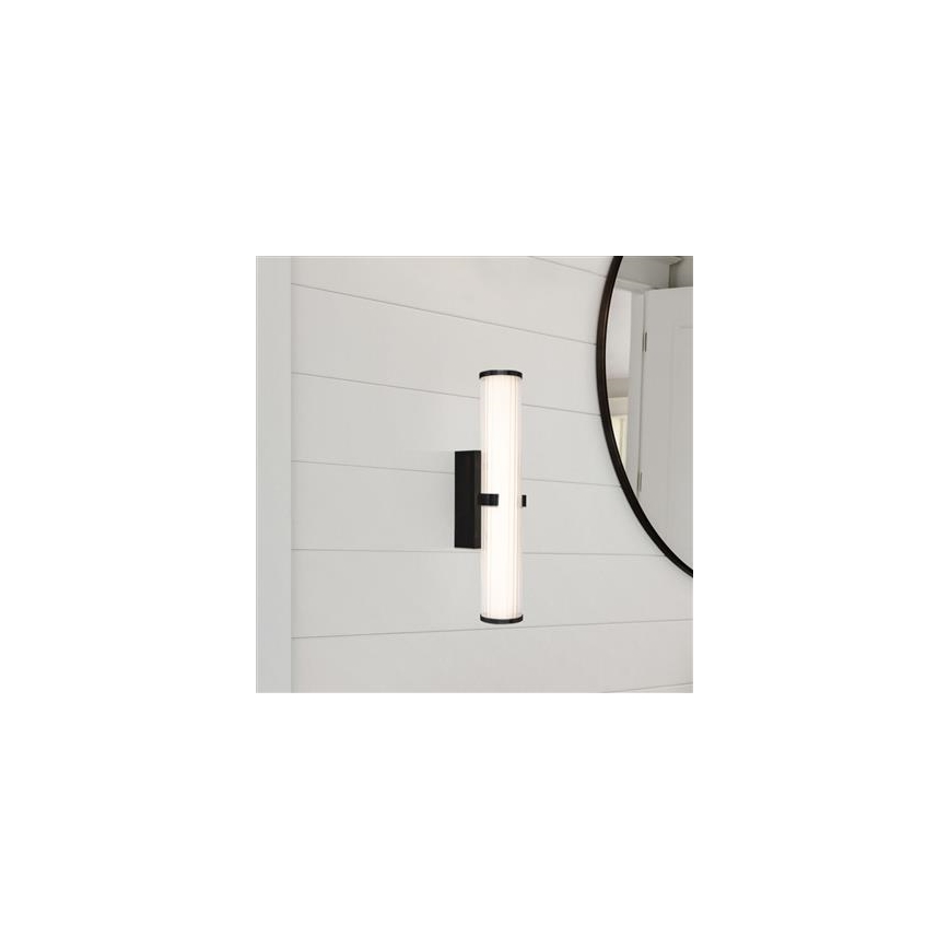 Searchlight - LED Лампа за баня CLAMP LED/18W/230V IP44 черна