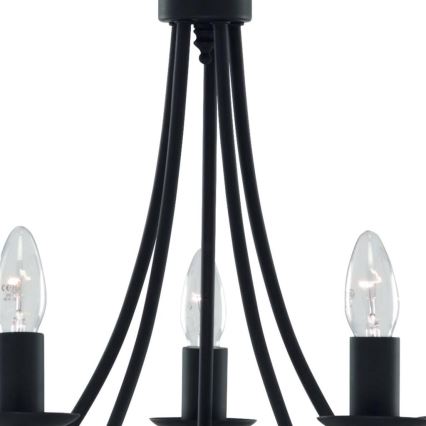 Searchlight - Полилей на въже MAYOPLE 5xE14/60W/230V