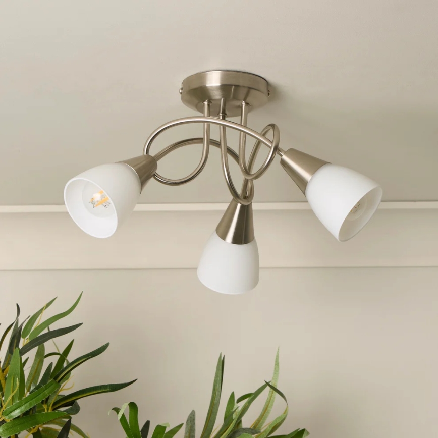 Searchlight - Плафон, монтиран на тавана, 3xE14/7W/230V