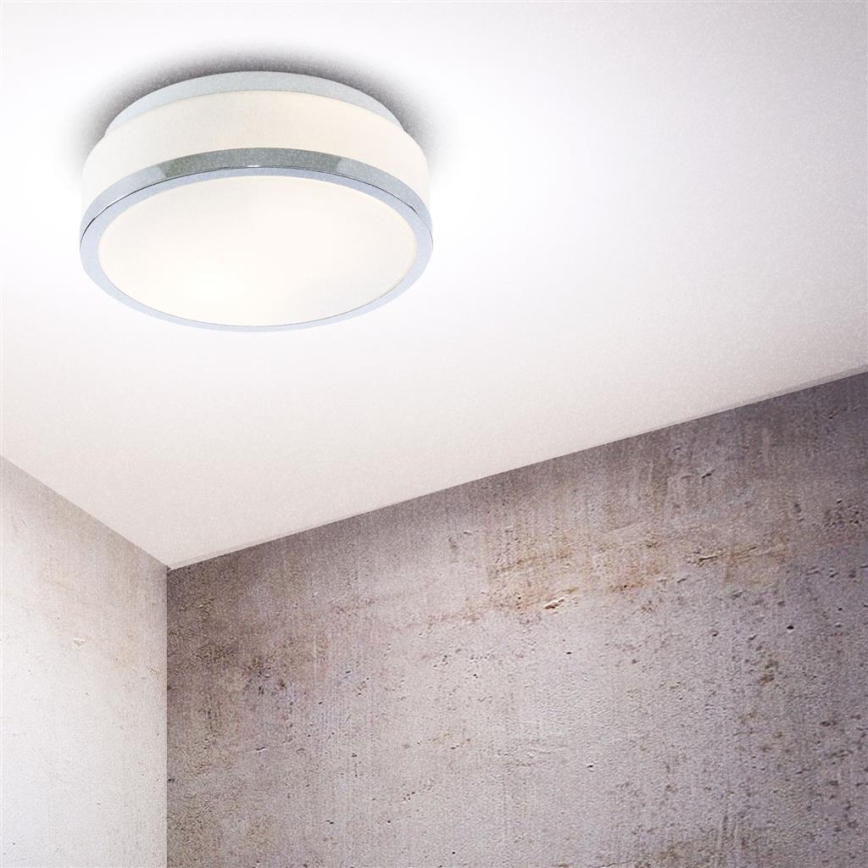 Searchlight - Осветление за таван на баня DISC 1xE27/60W/230V IP44